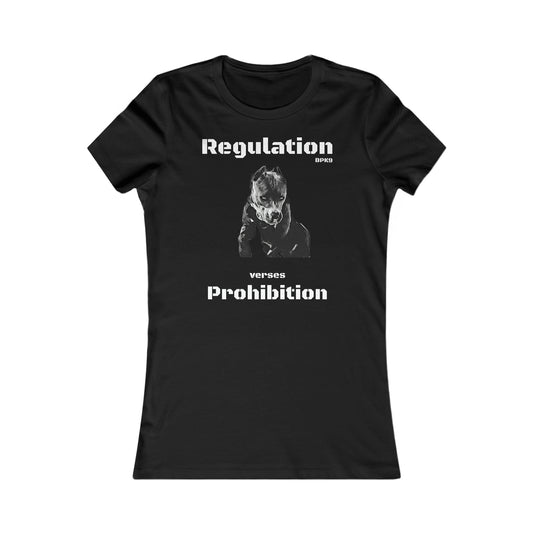 Women's Support for American Bullbreeds Favorite Tee