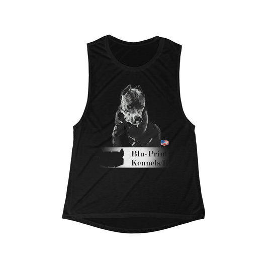 Women's "Tycoon" Flowy Scoop Muscle Tank