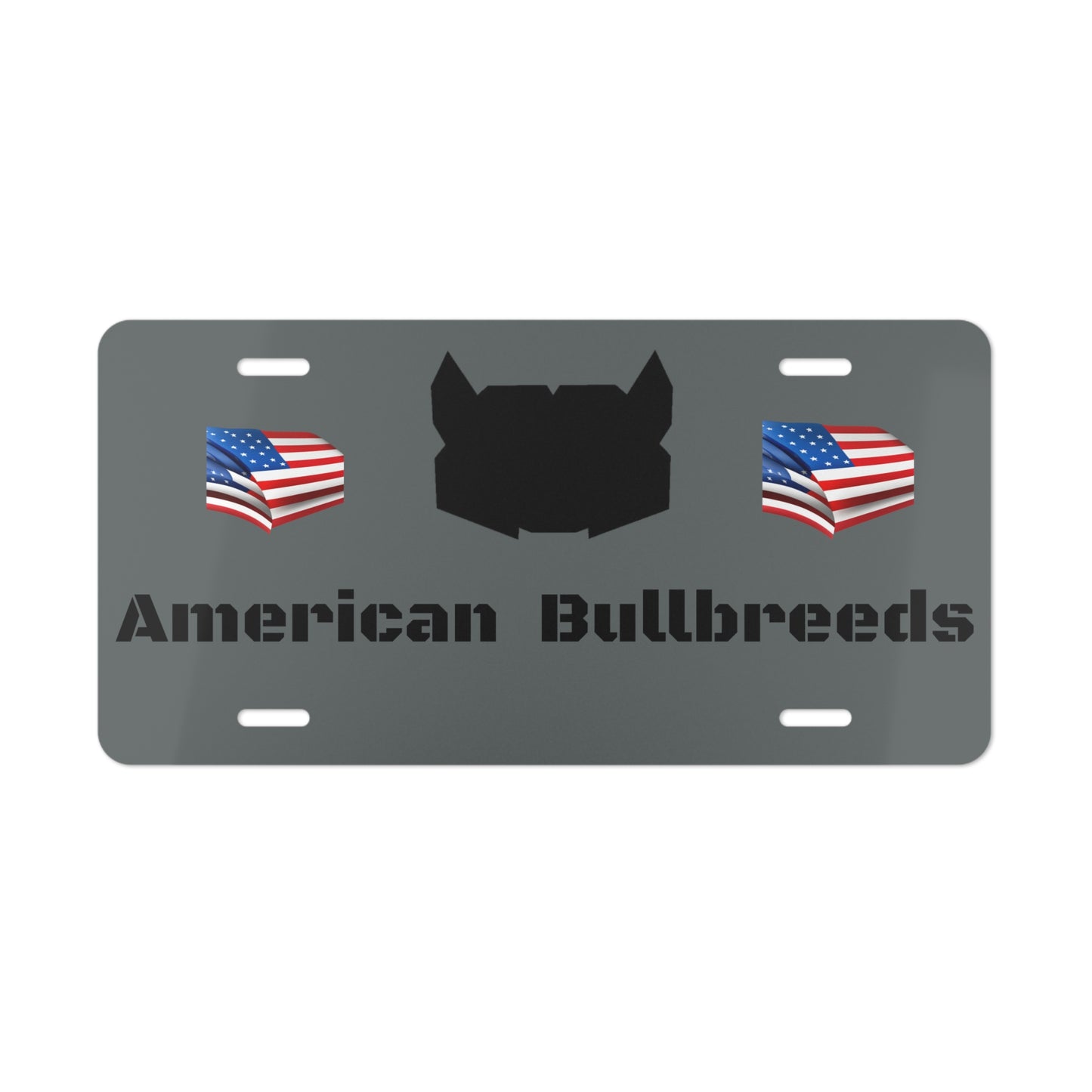 American Bullbreed Signature Vanity Plate